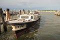 Water bus for transporting people, City of Venice