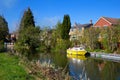 Water canal in Ash, Hampshire Royalty Free Stock Photo