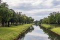 Water Canal at Miami, Florida