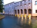 Water canals in Treviso - Italy Royalty Free Stock Photo