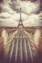 Water cannons of Gardens of the Trocadero