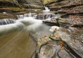 Water Carved Pools and Reflections Royalty Free Stock Photo