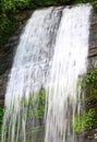 Water Cascade Falls From High Wall. Most beautiful and greatest waterfalls in Khagrachhari, Bangladesh name Richang waterfall.