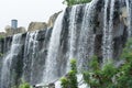 Water cascading over rocks Royalty Free Stock Photo