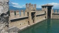 Water castle in Sirmione on Garda Lake