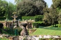 Water chanel from fontain Giglio in Villa Doria Pamphili at Via Aurelia Antica