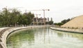 A water channel in Dandi Kutir Salt Mount Museum, Gandhinagar, Gujarat, India