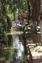 Water channel, Lijiang Old Town, China Royalty Free Stock Photo