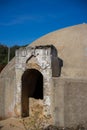 Water Cistern with Arabic Inscription. Royalty Free Stock Photo