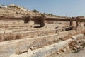 Water cistern in Dara Ancient City, Mardin. Royalty Free Stock Photo