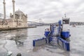 Water cleaning in Bosphorus