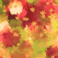 Water color autum background Royalty Free Stock Photo