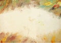 Water color on old paper texture Royalty Free Stock Photo