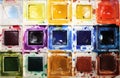 Water Color Paint Box Close Up Royalty Free Stock Photo