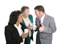 Water Cooler Gossip Royalty Free Stock Photo