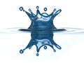 Water Crown Royalty Free Stock Photo