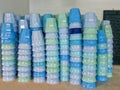 Water Cups stacked