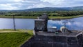 Water dam in O`Brien`s Bridge Royalty Free Stock Photo