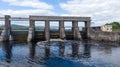 Water dam in O`Brien`s Bridge Royalty Free Stock Photo