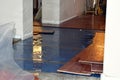 Water Damage in Room of Home