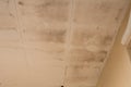 Water damaged ceiling