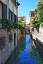 In water the dark blue sky is reflected Royalty Free Stock Photo