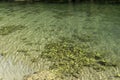 Water in the Desert Wadi Derbat in the Sultanate Oman green oasis near salalah 2 Royalty Free Stock Photo