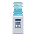 Water dispenser with bottle Royalty Free Stock Photo