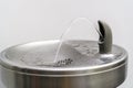 Water Drinking Fountain spraying water Royalty Free Stock Photo