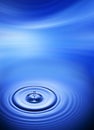 Water Drop Ripples Background Royalty Free Stock Photo