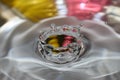 Water drop crown Royalty Free Stock Photo