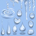 Water Drop Icon Set