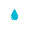 water drop icon Royalty Free Stock Photo