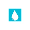 water drop icon Royalty Free Stock Photo