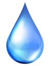 Water drop. Royalty Free Stock Photo
