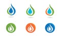 Water Drop Logo Royalty Free Stock Photo