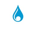 Water Drop Logo template vector icon illustration Royalty Free Stock Photo