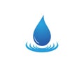 water drop Logo Template vector illustration design Royalty Free Stock Photo