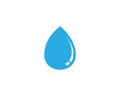 water drop Logo Template vector illustration design. Royalty Free Stock Photo