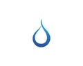 Water drop Logo Template vector illustration design Royalty Free Stock Photo