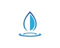 water drop Logo Template vector illustration design Royalty Free Stock Photo