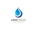 water drop Logo Template