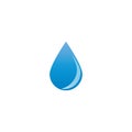 water drop logo Royalty Free Stock Photo