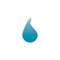 water drop logo Royalty Free Stock Photo