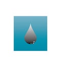 water drop Logo Royalty Free Stock Photo