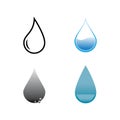 water drop Logo Royalty Free Stock Photo
