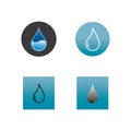 water drop Logo Royalty Free Stock Photo