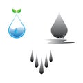 water drop Logo Royalty Free Stock Photo