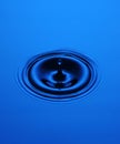 Water Drop and Ripple Effect Royalty Free Stock Photo