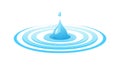 Water Drop Ripple Effect Vector, vector design Generative AI Royalty Free Stock Photo